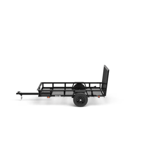 Carry-On Trailer 5-ft x 8-ft Steel Mesh Utility Trailer with Ramp Gate - Image 3