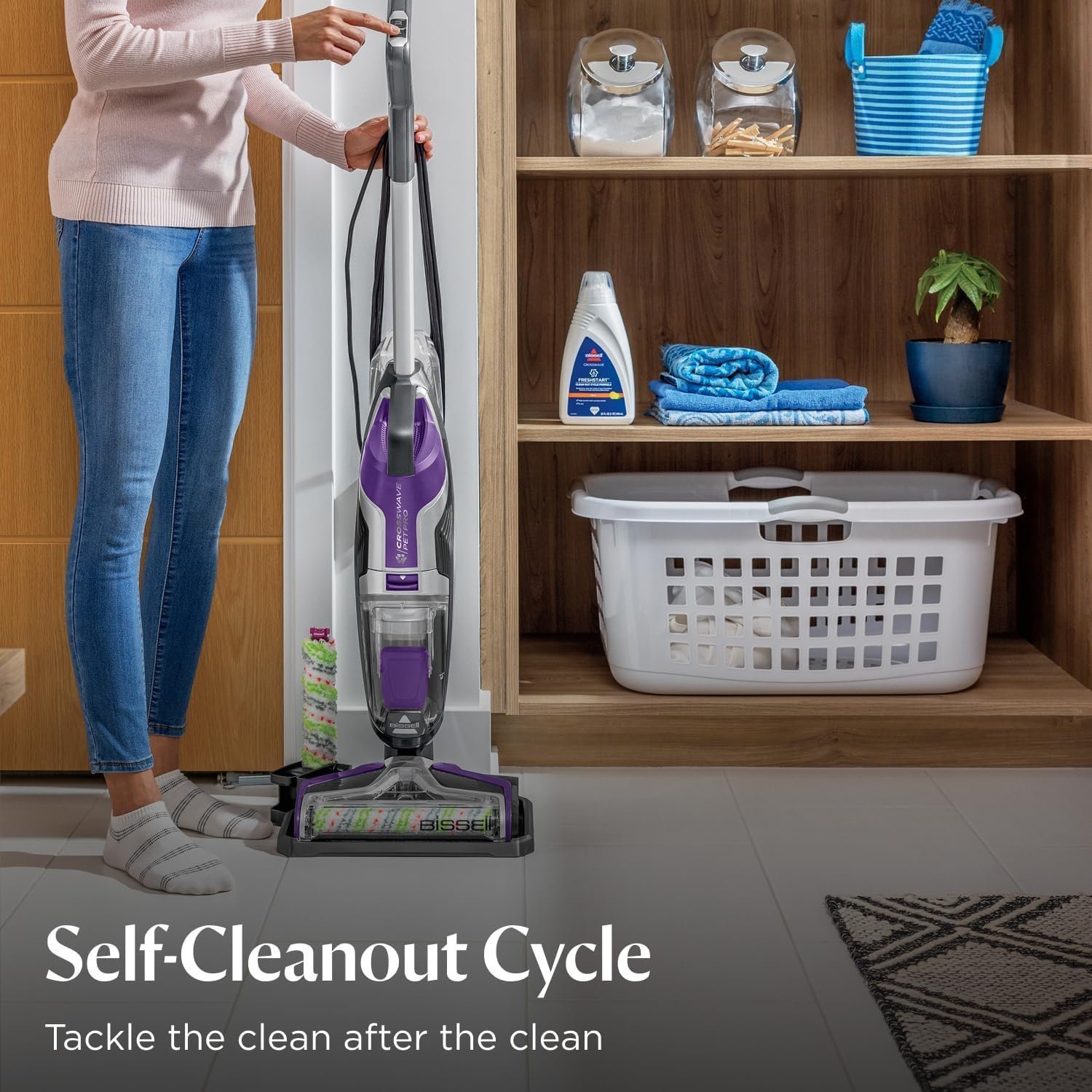 Bissell CrossWave Turbo All-in-One Wet Dry Vacuum Mop, 3888A - Image 13