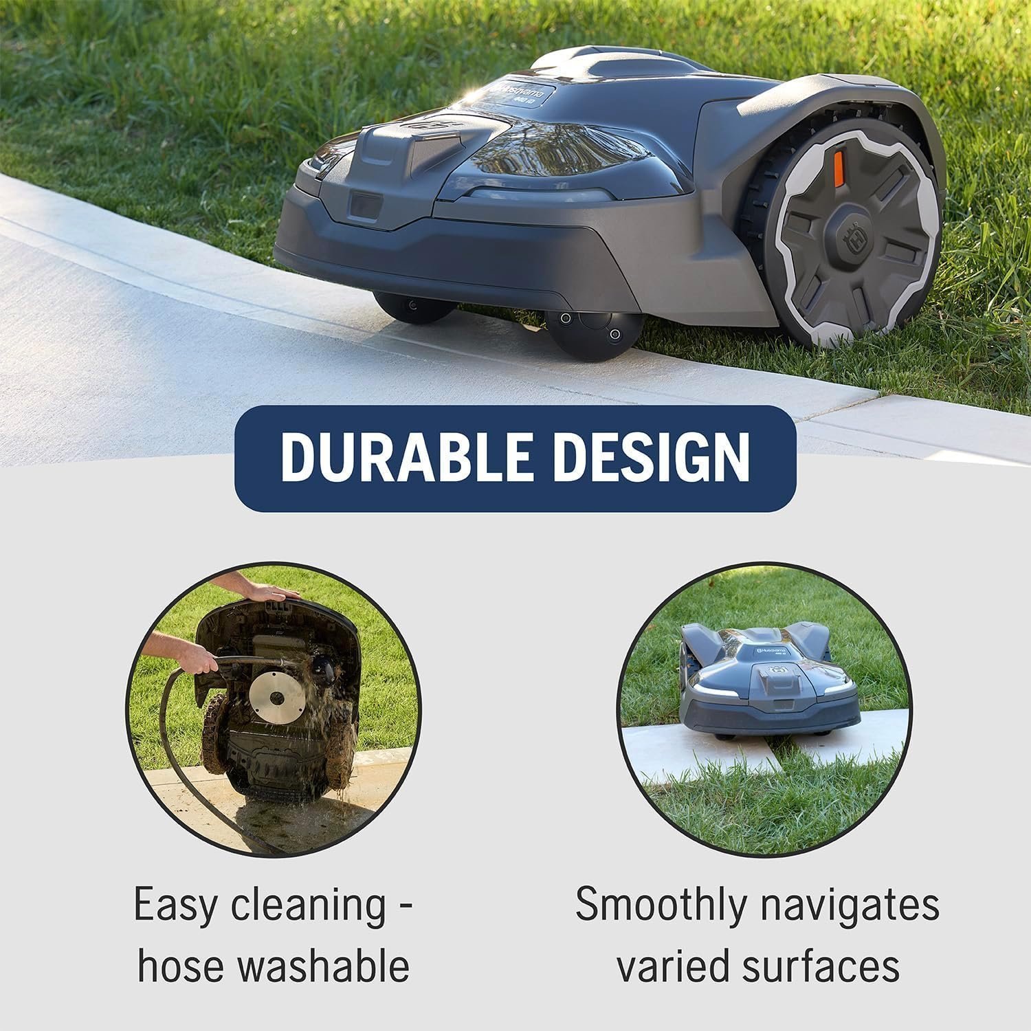 Husqvarna 440iQ Robotic Lawn Mower, 2 Acre, Wire-Free, Charging Station - Image 36