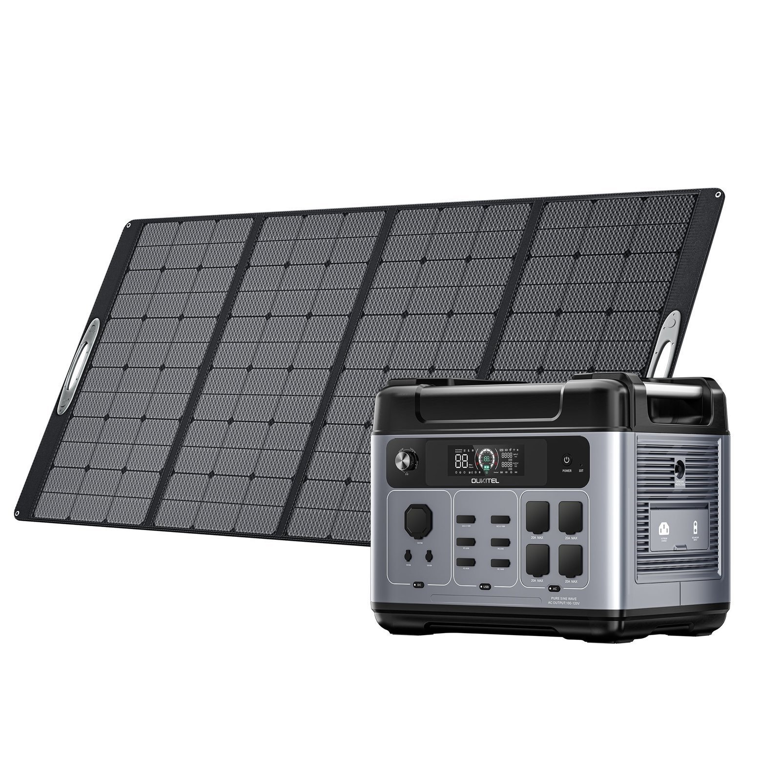 OUKITEL P2001 Plus Portable Power Station 2400W/2048Wh - Image 3