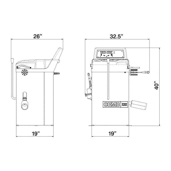 CEMB K22 Motorcycle Wheel Balancer - Image 5
