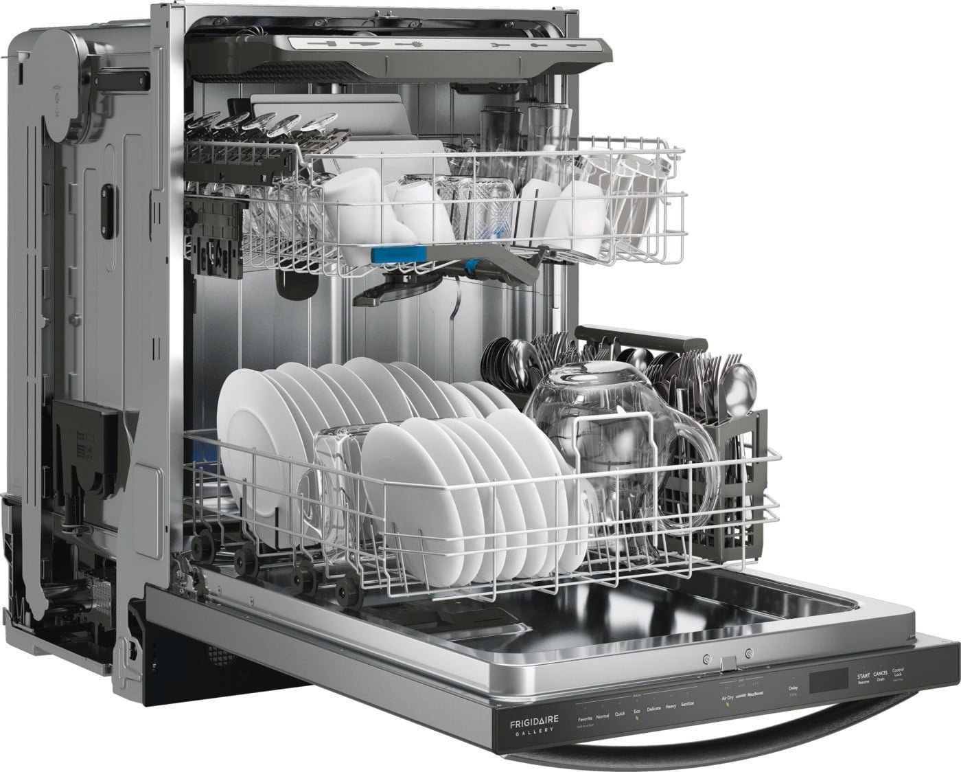 Frigidaire Gallery 24″ Dishwasher with CleanBoost, Stainless Steel - Image 7