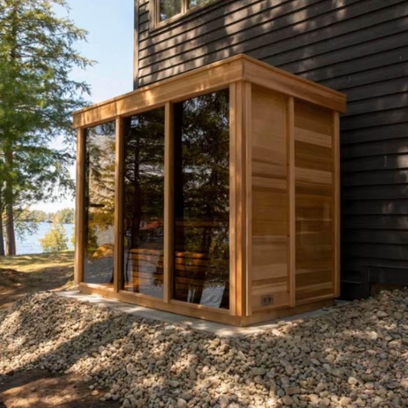 4-Person Outdoor Steam Sauna best for your Backyard - Image 2