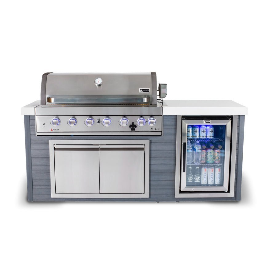 Mont Alpi 6-Burner Stainless Steel Artwood Island - Image 2