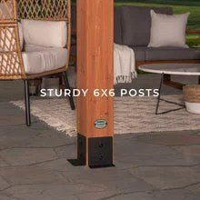 20×12 beaumont pergola – brown - Image 5