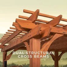 20×12 beaumont pergola – brown - Image 10