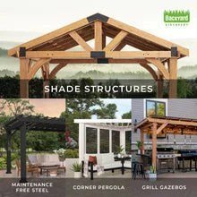 20×12 beaumont pergola – brown - Image 15