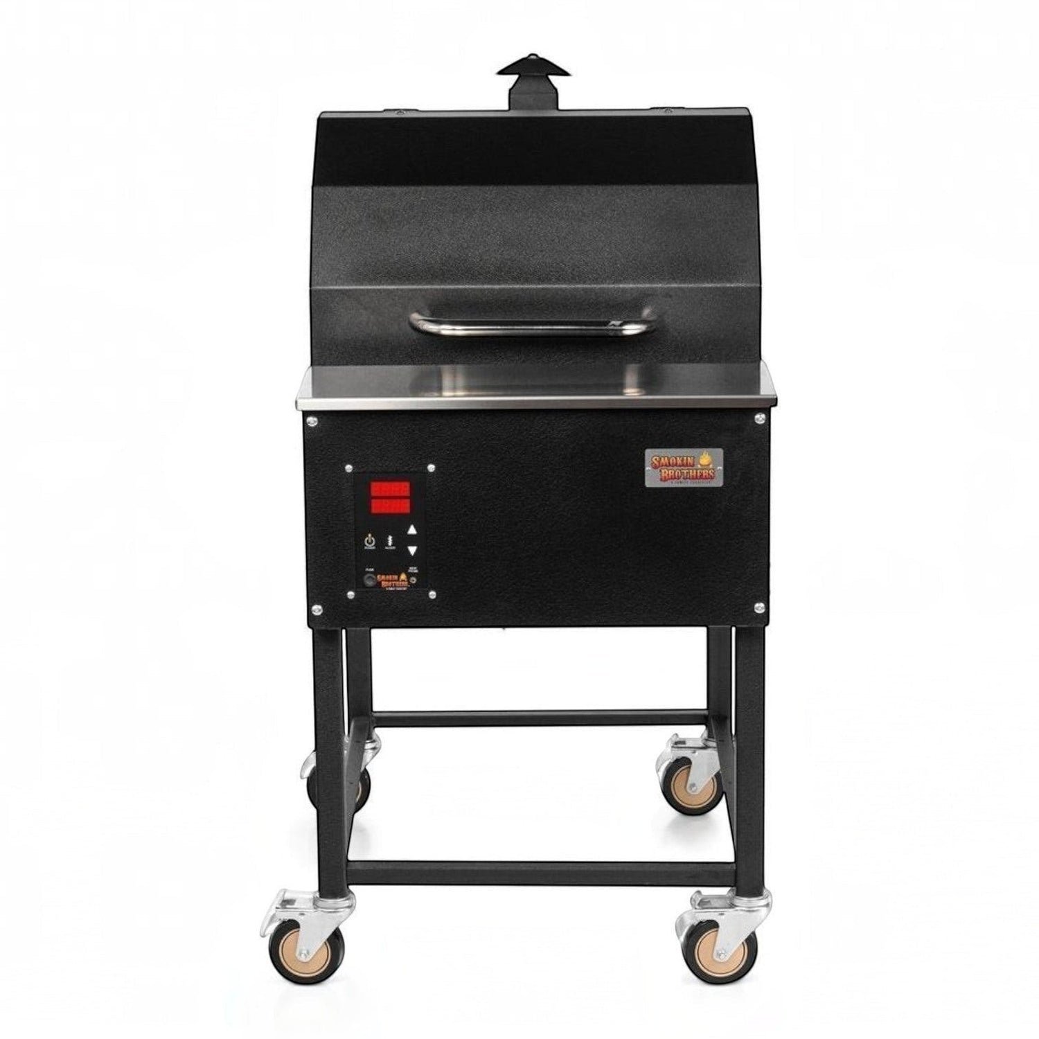 Smokin Brothers Premier Plus Black 24 In. Pellet Grill - Image 2