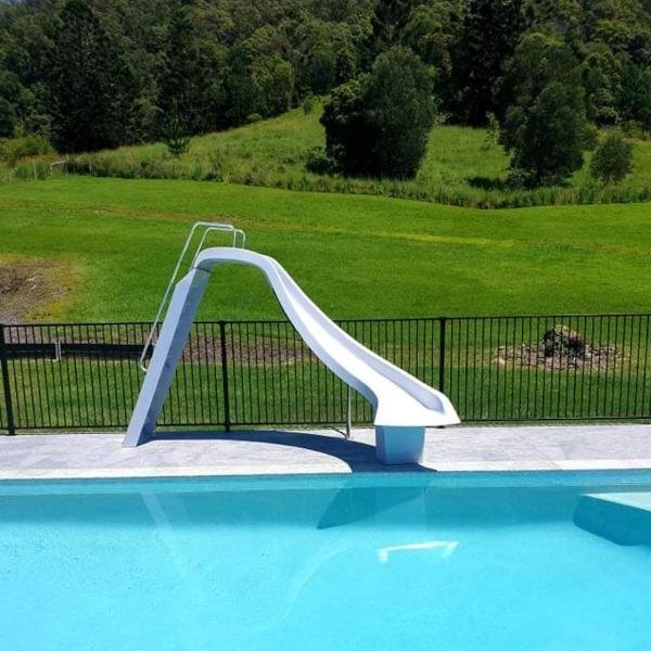 FibroPool Full Sized Fiberglass Swimming Pool Slide - Image 4