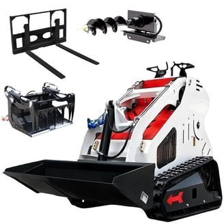 Mini Skid Steer Loader 13.5hp EPA Briggs & Stratton Gas Engine Compact Wheel Loader - Image 3