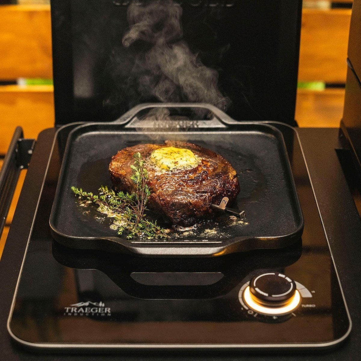 Traeger All-New Timberline XL Wi-Fi Controlled Wood Pellet Grill W/ WiFire & Built-In Trim Kit – TBB01RLG – TBB01RLG + BAC681 - Image 4