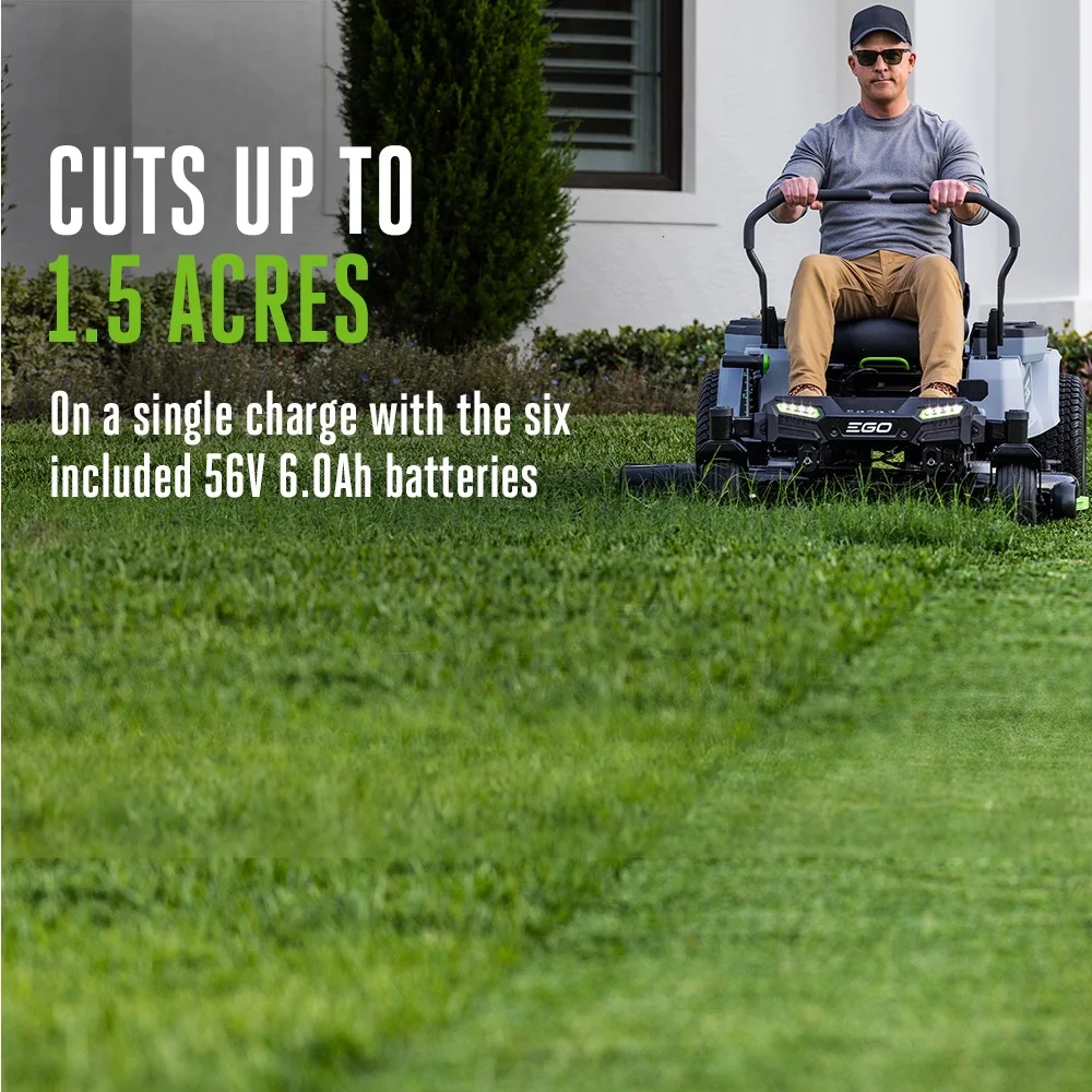 42″ Z6 Zero Turn Riding Mower (Six 6.0Ah Batteries) - Image 2