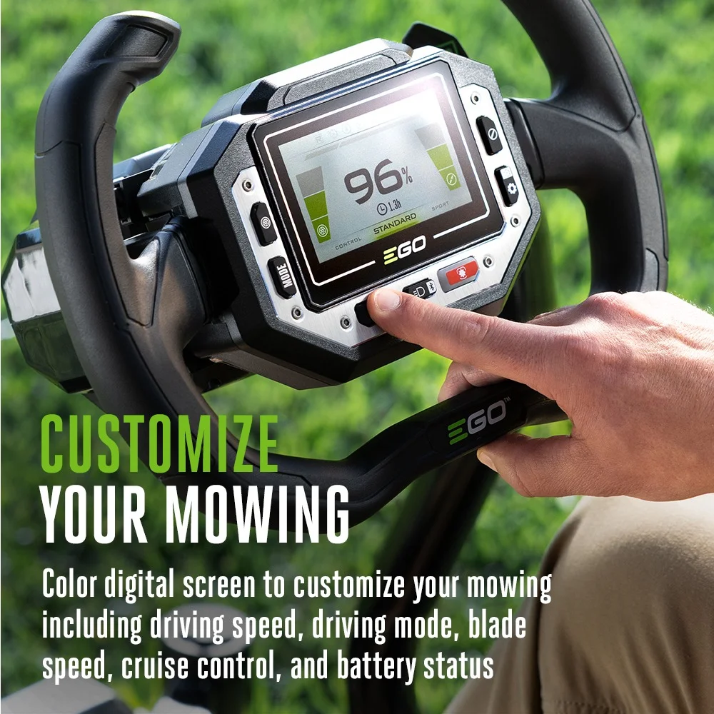 42″ Z6 Zero Turn Mower with e-STEER Technology (Two 10.0Ah and Four 6.0Ah Batteries) - Image 2