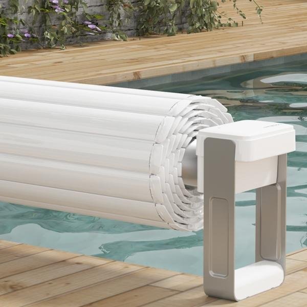 Volet piscine manuel motorisable APF Pool Swift et sa iBox 410 - Image 4