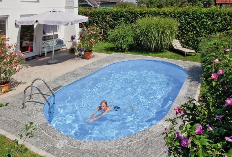 Piscine ovale enterrée 5,00m x 3,00m x H - Image 4