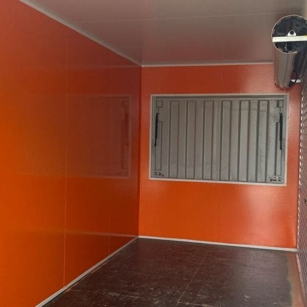 20FT Custom Orange Canteen Container - Image 4