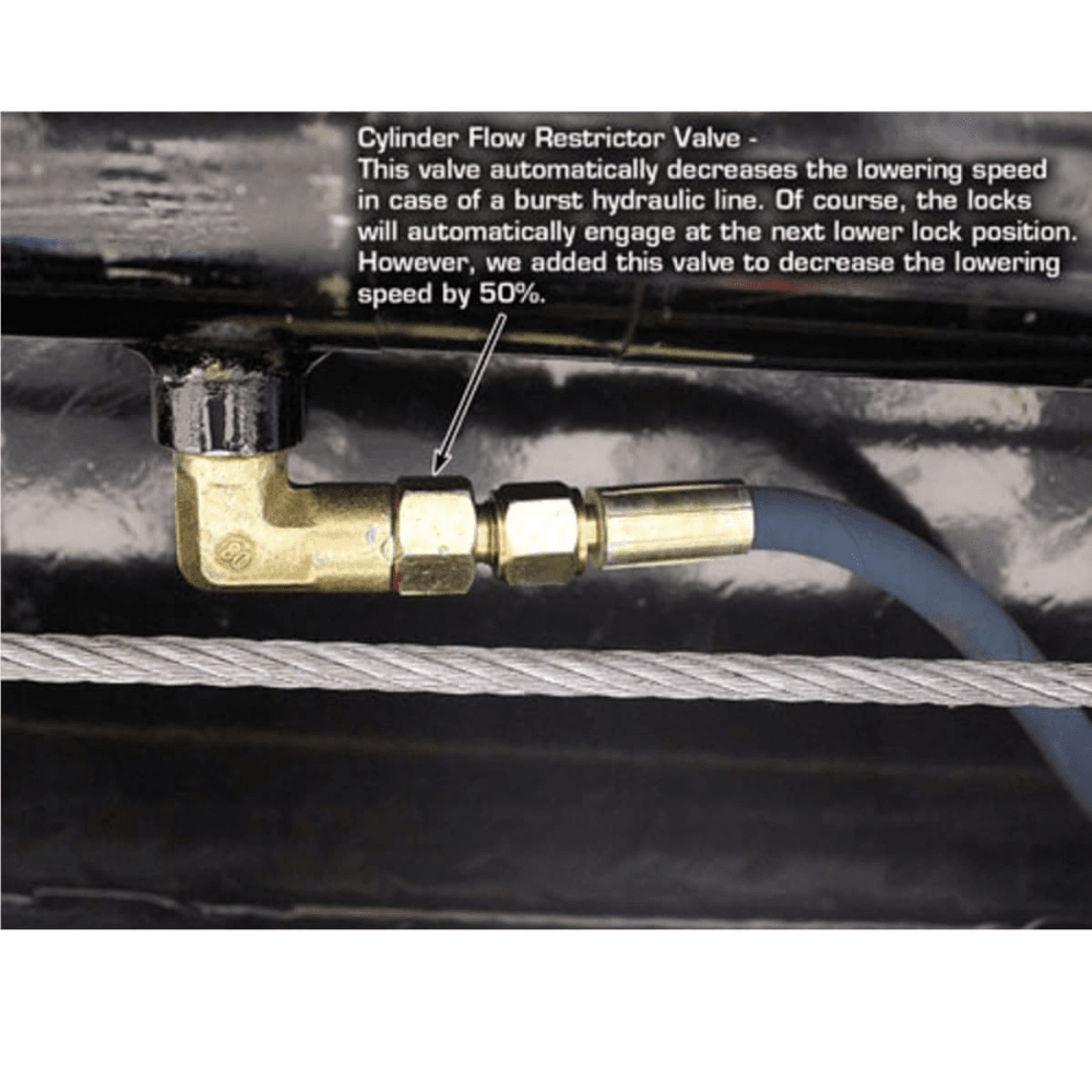 Atlas Garage PRO8000EXT Extra Tall 4-Post Car Lift 8000 Lb Portable - Image 6