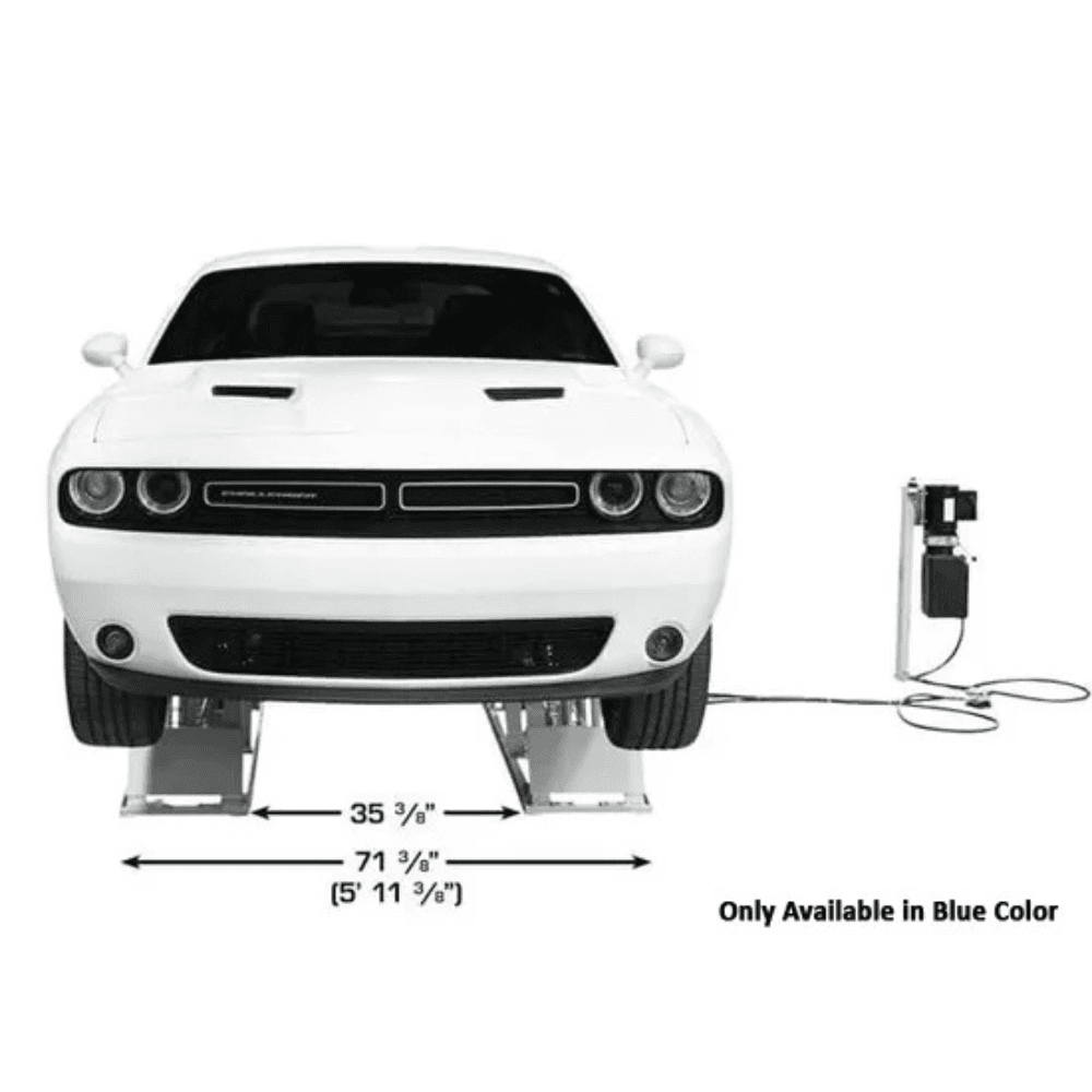 BendPak LR-60 Low-Rise Car Lift 6000 Lb Capacity 110V Compact - Image 7