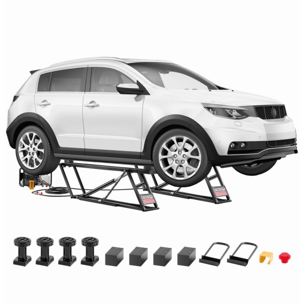 Garage Pro 5000 Lb Adjustable Car Lift with Remote Control Portable - Image 3