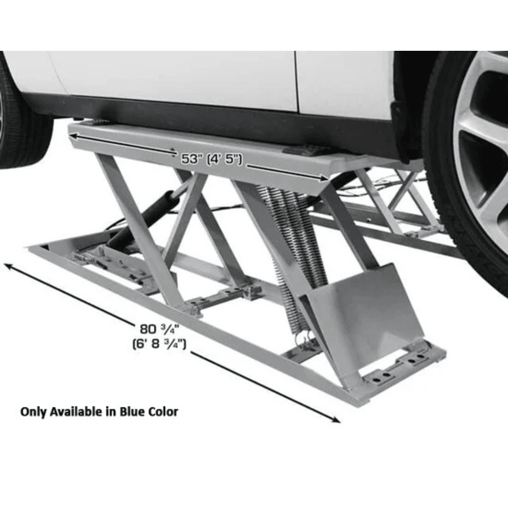 BendPak LR-60P 6000 Lb. Capacity Portable Low-Rise Scissor Car Lift - Image 4