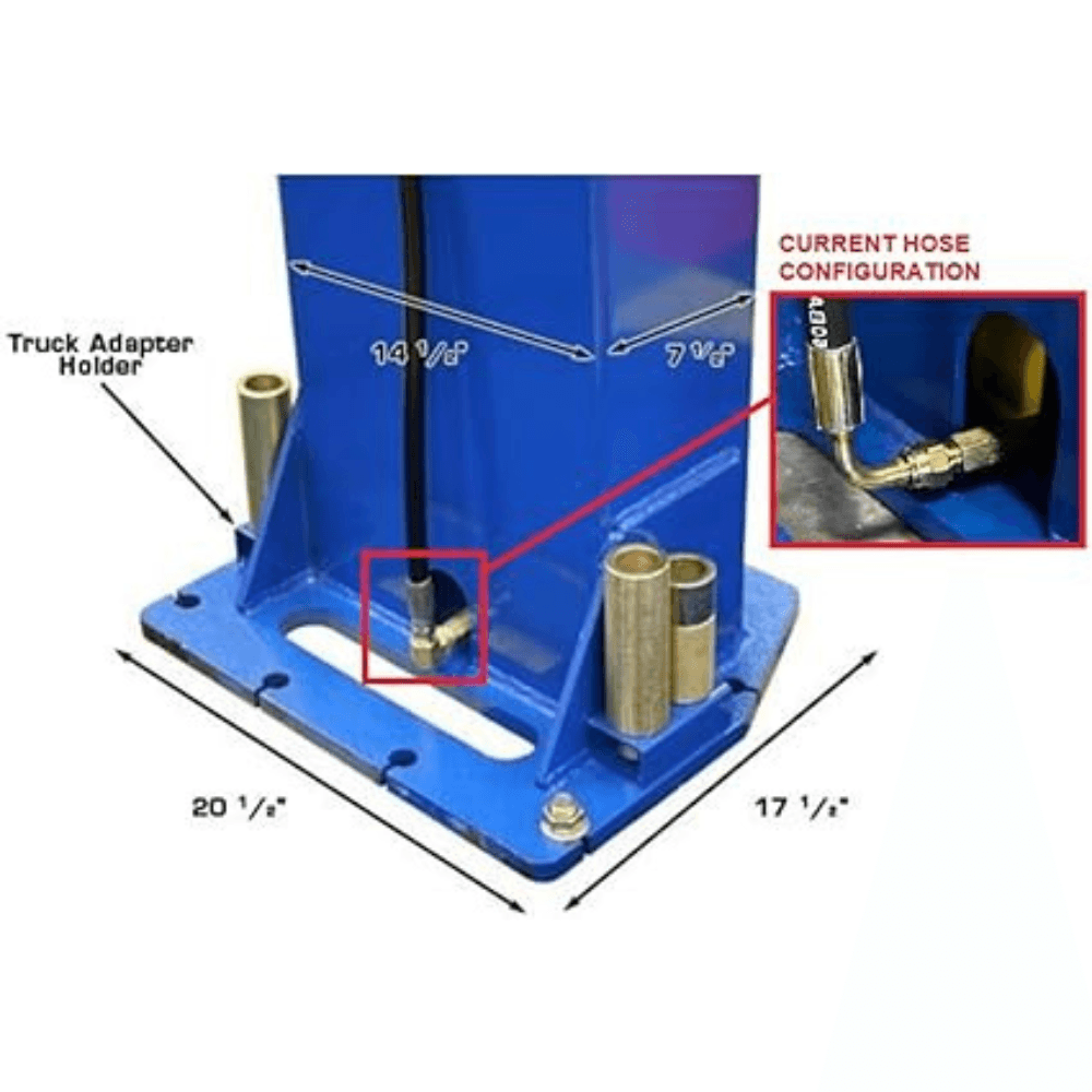 Atlas 15000 15,000 Lb. Capacity Heavy-Duty Overhead 2-Post Car Lift - Image 4