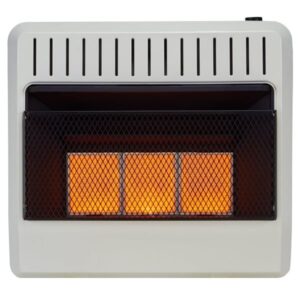 Avenger 30,000 BTU Dual Fuel Ventless Infrared Gas Space Heater FDT3IRA-R, Factory Reconditioned